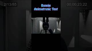 Bonnie Animatronic Test 1985 #shorts