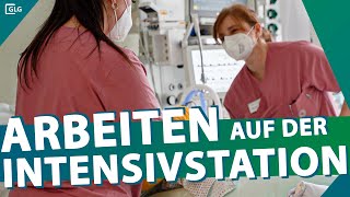 Arbeiten auf der Intensivstation | GLG Werner Forßmann Klinikum Eberswalde