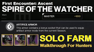 Easy Solo Artifice Armor For Hunters!