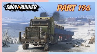 SNOWRUNNER Gameplay | Temporary Measures Deliver To The VL 15 Pole