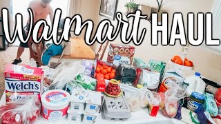 HEALTHY WALMART GROCERY HAUL | EATING HEALTHY ON A BUDGET