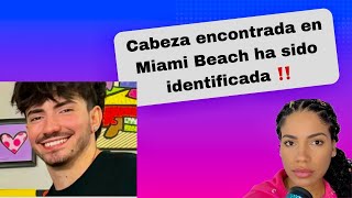 Cabeza encontrada en las playas de Miami Beach!