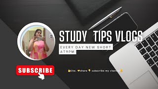 🌈mini study vlog with tip 😁📸🤗