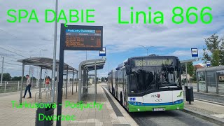 SPA Dąbie, linia 866 - Solaris Urbino 18 III #2215