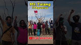 GUNUNG TALANG SUMBAR | MT. TALANG SUMBAR