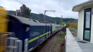 Wairarapa train going past my balcony.