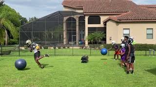 Day 1 Training with Jameis Winston, Coach O ( MSFNATION)