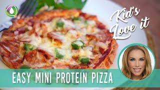 Gluten-Free Keto Mini Pizza Recipe (Nut-Free )