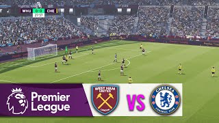 West Ham vs Chelsea - Premier League 2021/22 | PES 2021 Realism Mod Prediction