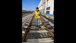 Freya- -Digital Track Geometry Trolley For Railroad Rolling Track Gauge Measurement