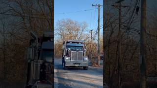 Western Star Truck gives Crazy hornshow from a nice driver at Piscataway