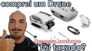 Comprei um Drone no Ali com as novas regras! será que valeu a pena? #djimini3 #aliexpress