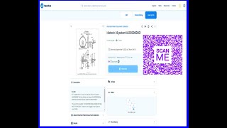 Opensea  NFT is celebration in honor for the first Historic  US patent US000000001