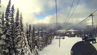 Whistler - Descida do Blackcomb Peak