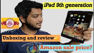 ipad 9th generation | unboxing and review | Amazon great Indian festival #apple #ipad #ipad9 #iphone