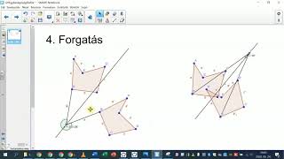 Egybevágósági transzformációk - matematika, 8.osztály