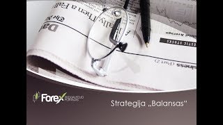 "Balansas" - Forex strategija, kuriai užteks 10 minučių kasdien