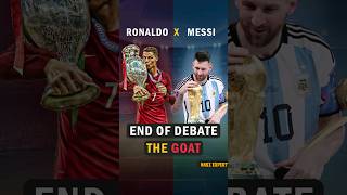 End Of DEBATE❓Ronaldo vs Messi Analysis Stat🔥#messi #ronaldo #football #trending #shorts #viral #fyp