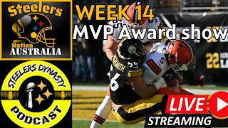 Pittsburgh Steelers LIVE: HDU AWARD show (Week 14 VS Browns)