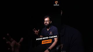 Difficulties In Note Making | Sanat Sir | Ecoholics #ecoholicsshorts #shorts