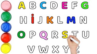 (ABC Song) Learn Uppercase Letters from A to Z | Learn English Alphabet for Kids | English Game