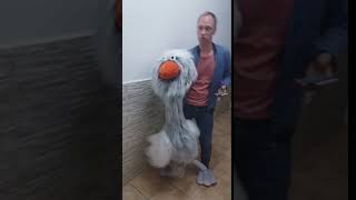 Struț jucărie Marionette Страус кукла марианетка