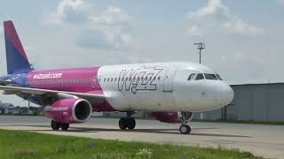 Wizz Air A320 at Debrecen Airport