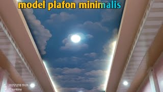 model plafon minimalis