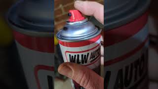 Clear your SprayPaint Can after use! #diy