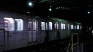 Various TTC Bombardier T1s entering/exiting Kipling Station