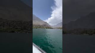 Sailing on Kachura Lake, Skardu. #kachuralake #gilgitbaltistan #skardu #visitpakistan #yt