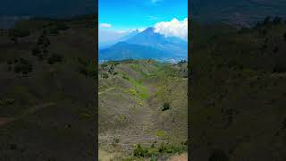 Suasana paling sepi puncak gunung prau #shorts #pendaki #gunung