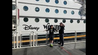 Cruise Day 1: Embarkation, Tiana's Place lunch, trivia, and Sail-A-Wave Party!