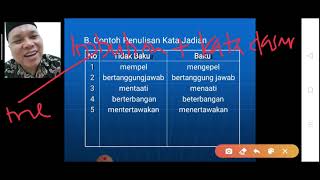 KESALAHAN PENULISAN KATA - BAHASA INDONESIA