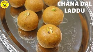 Chanal Dal Laddu| Quick Sweet Recipe| Besan Laddu | Chana Dal Ladoo | चना दाल लड्डू | Instant Sweet