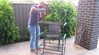 Mini Green House from Bunnings - Put-together Greenhouse Unboxing and Assembly