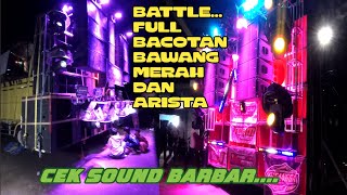 PENYEWA ARISTA ngajak battle BAWANG MERAH.. ceksound berhadapan ful bacot..