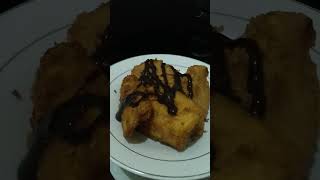 Pisang goreng saus coklat#shorts #subscribe #fyp #pisanggoreng