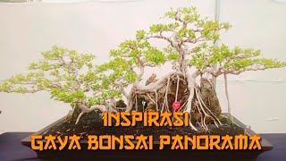 inspirasi gaya bonsai panorama pada pamnas PPBI blora 2024