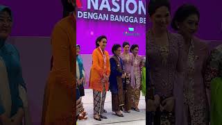 Gaya Iriana Joko Widodo di Hari Kebaya Nasional 2024