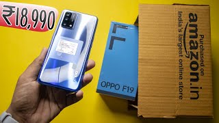 Oppo F19 Unboxing (Amazon Unit) 🔥PUBG Test SD 662 🤮🤮