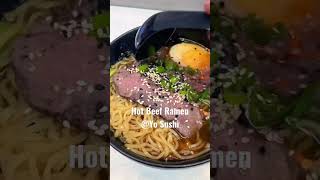 Most Satisfying Beef Ramen @Yo Sushi #satisfying #trending #viral  #shorts #ramen @noodles #japan