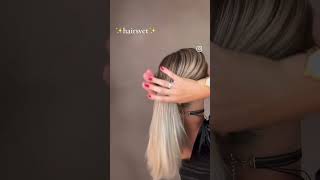 ✨come fare un acconciatura elegante con un solo movimento ✨ #hairtutorial #hair #haircut #hairstule