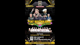 PSHT BERSHOLAWAT  Bersama  Al Habib Musthofa Sayyidi Baraqbah dan Gus Zaman Assekhal Gandrung Nabi