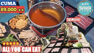 SOGOGI SHABU All You Can Eat - SHABURI Versi MURAH Wajib Coba | VLOG #28