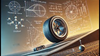 Statics Challenge: Calculate the Horizontal Force to Roll a Wheel Up a Curb!