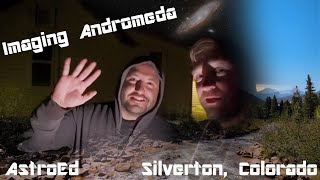 Chasing Andromeda: My Portable Astrophotography Journey in Silverton, Co! Using Rokinon 135mm lens.