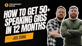 How to Get Speaking Gigs, Weekly Podcast Guest-Slots & Close 60% From Stage (Joel Stone, Codebreak)