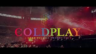 Coldplay - Clocks 2016 @ Wembley Stadium, London, England