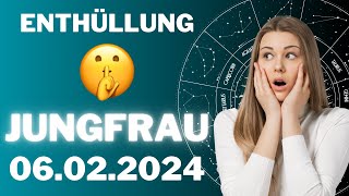 JUNGFRAU ♍️😱 DEIN GEHEIMNIS WIRD ENTHÜLLT! 😨 Horoskop - 06.Februar 2024 #jungfrau #tarot